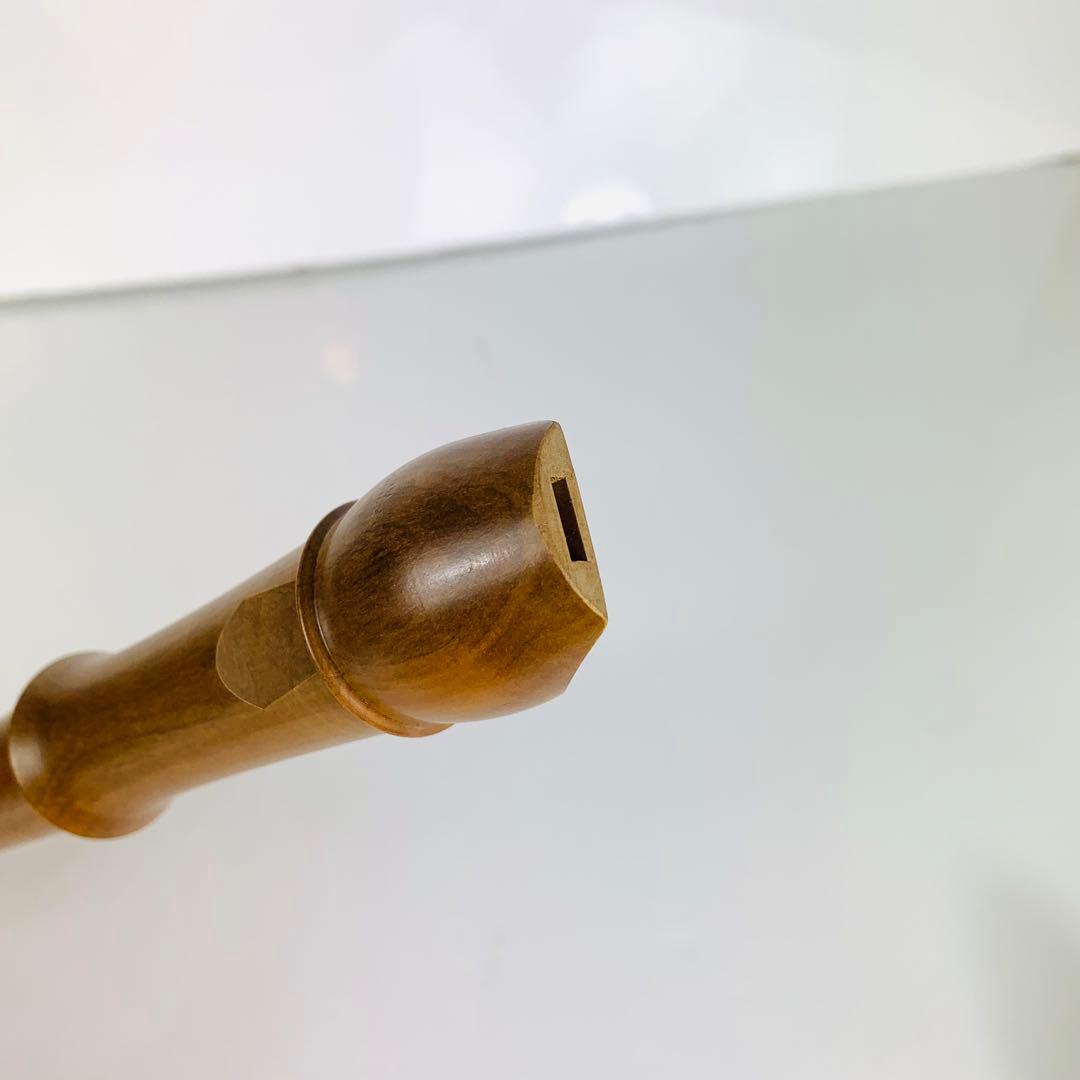 美品 AURA 木製ソプラノリコーダー オランダ製 アウラ BLOKFLUIT