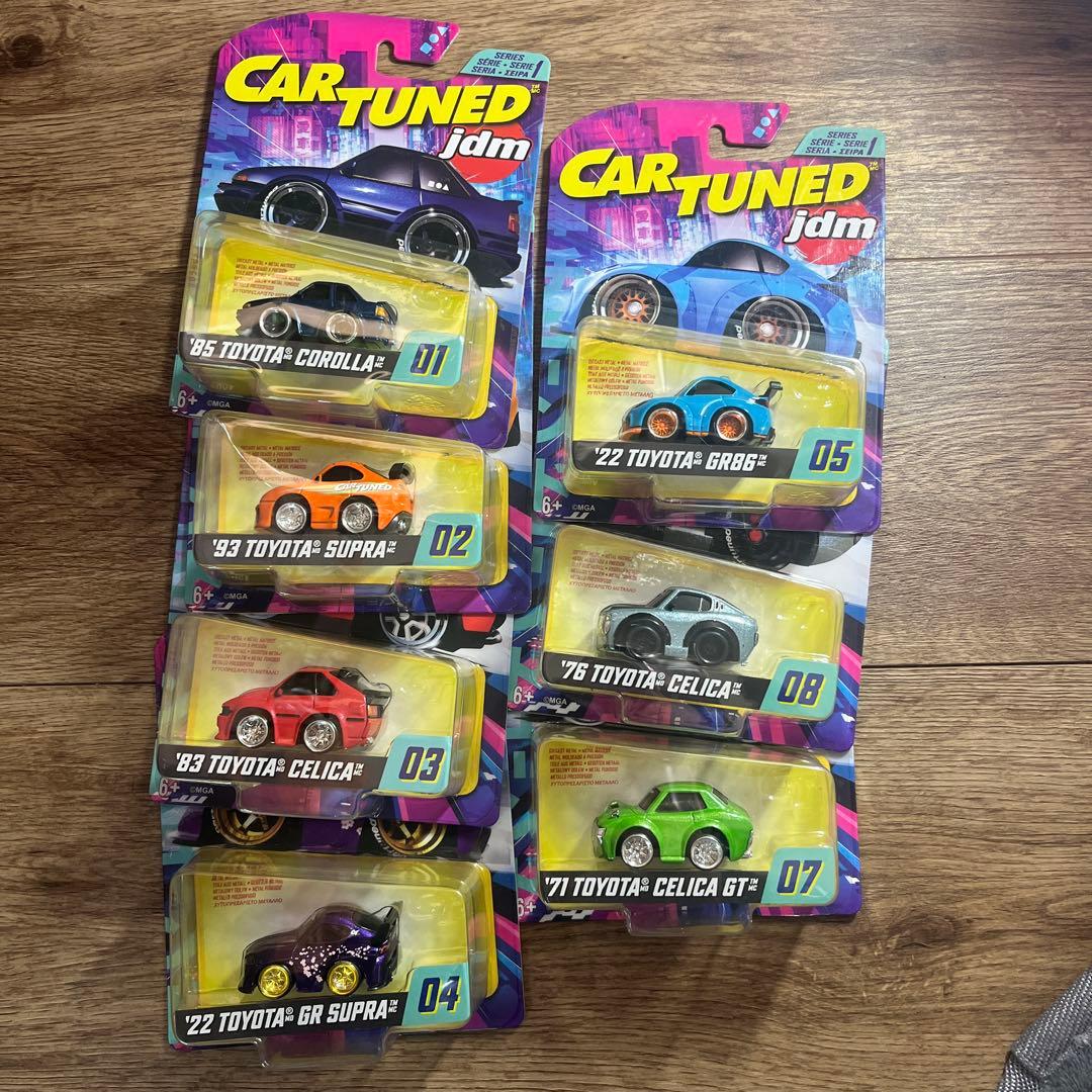 新品未使用　CAR TUNED JDM トヨタ 7種類