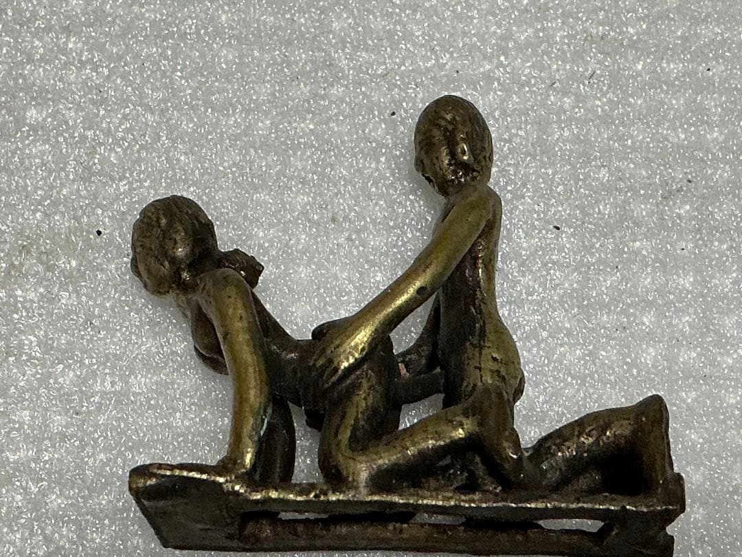 真鍮製／秘宝館のお土産品。【今はなき、別府秘宝館のお土産品品でした】。