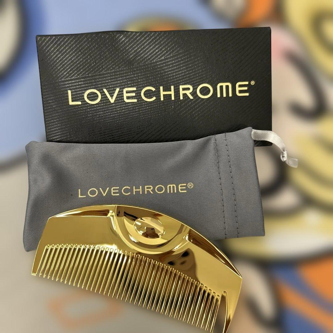 ヘアブラシ・コーム 507313 LOVECHROME TSUKI K24GP GOLD