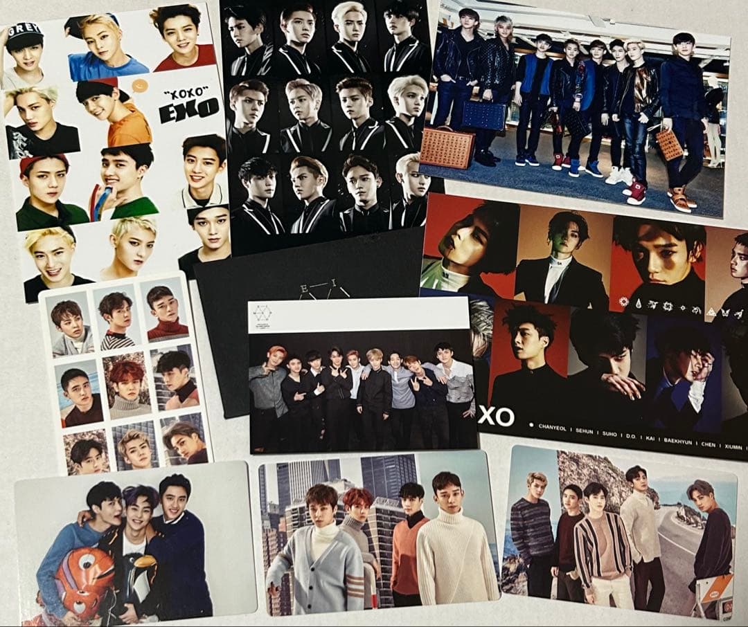 EXO シーグリ フォトカード FC限定トレカ ポストカード - メルカリ