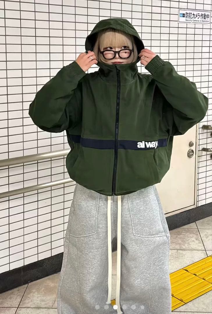 トップス always canvas jacket