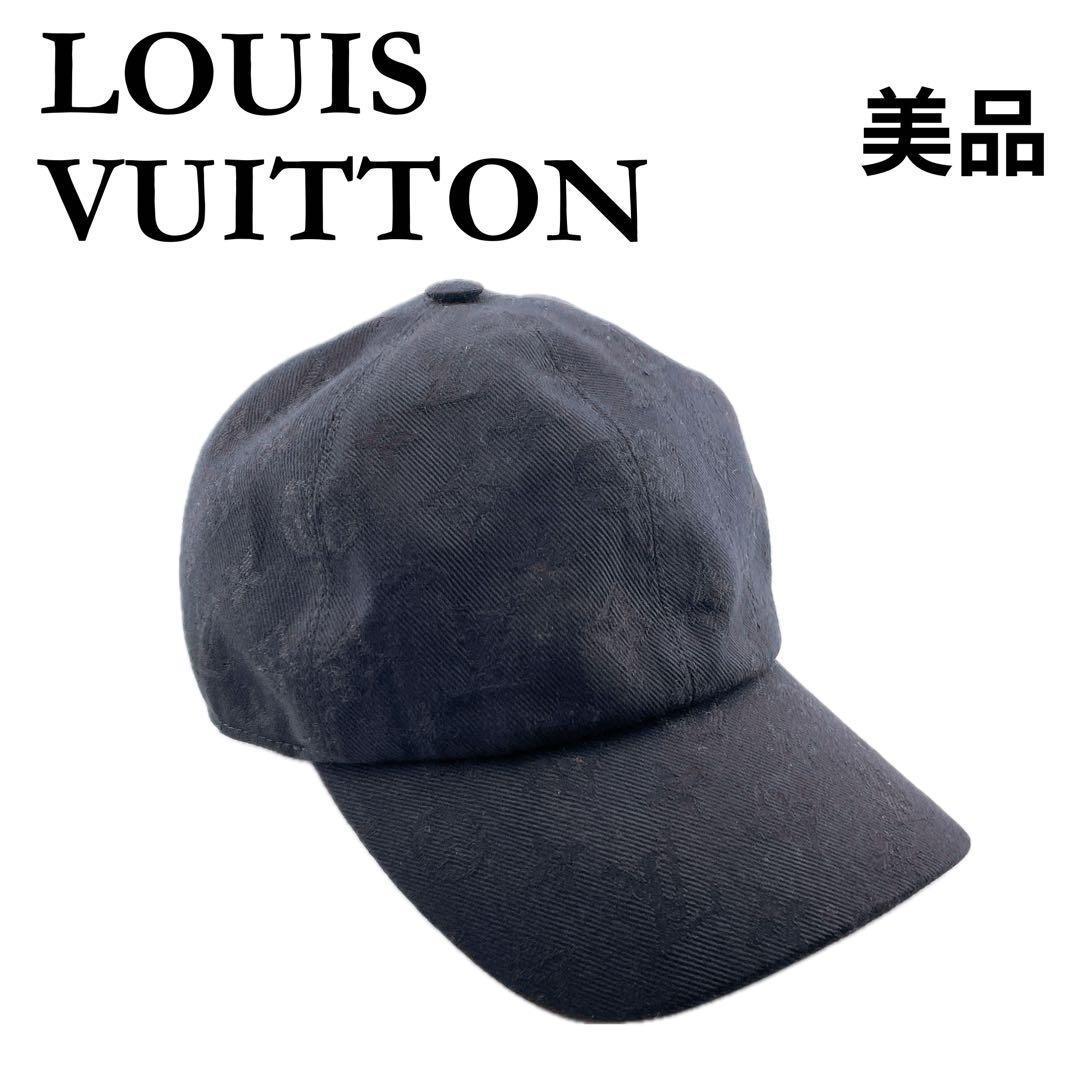 ★ルイヴィトン★ M76745 帽子 キャップ モノグラムエッセンシャル 黒