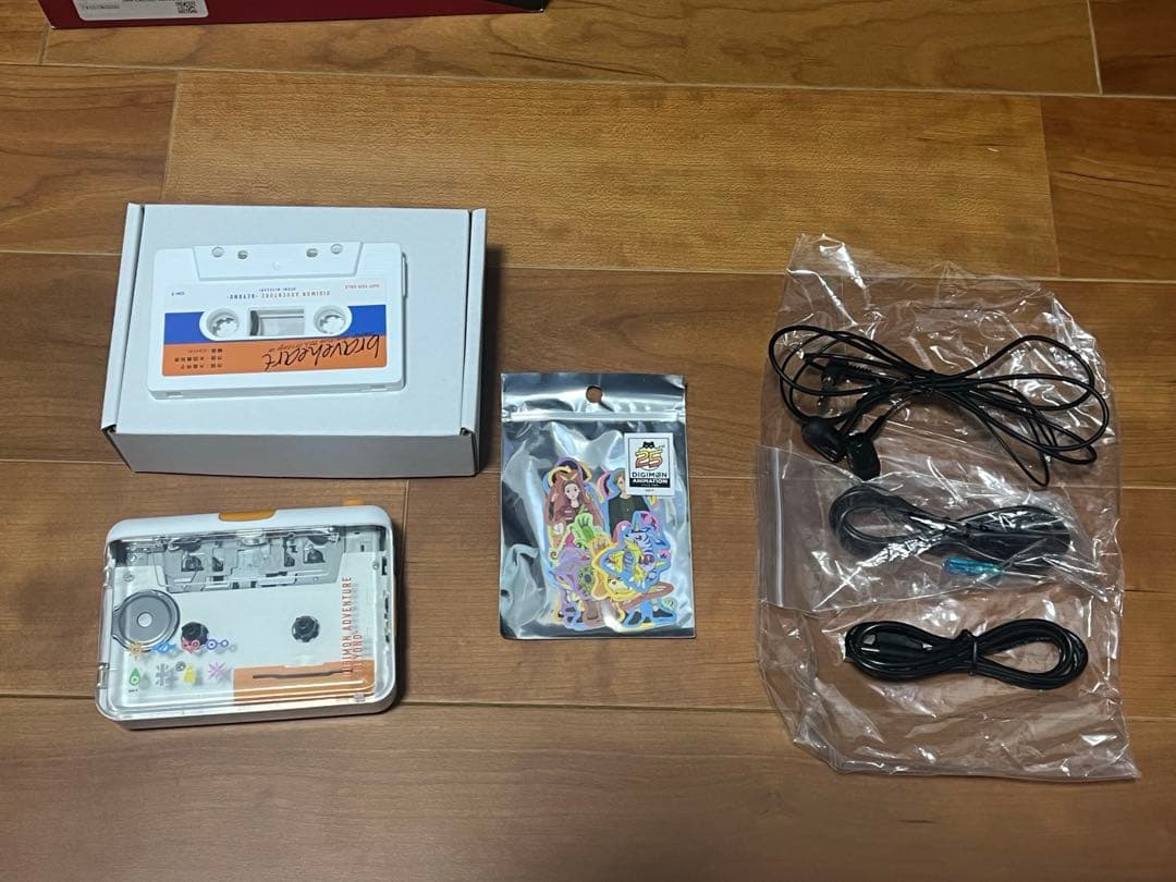 デジモン　25周年　カセットプレーヤー