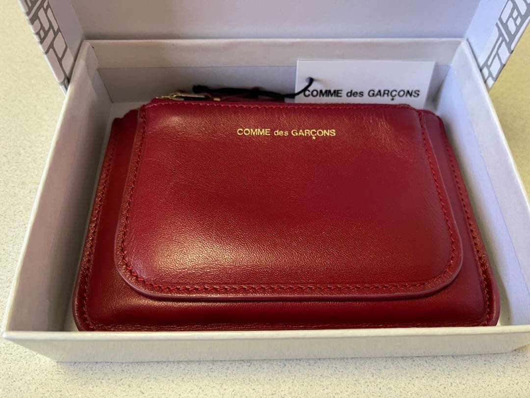COMME des GARÇONS ダブルファスナー財布 (ポーチ)