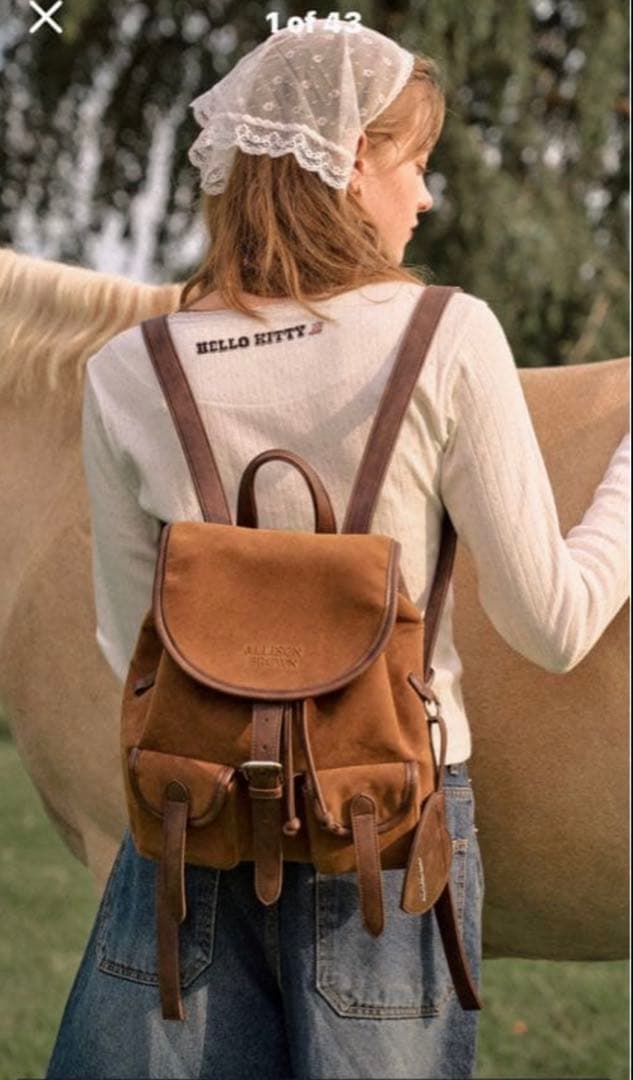 アリソンブラウン　リュック　紗栄子さん