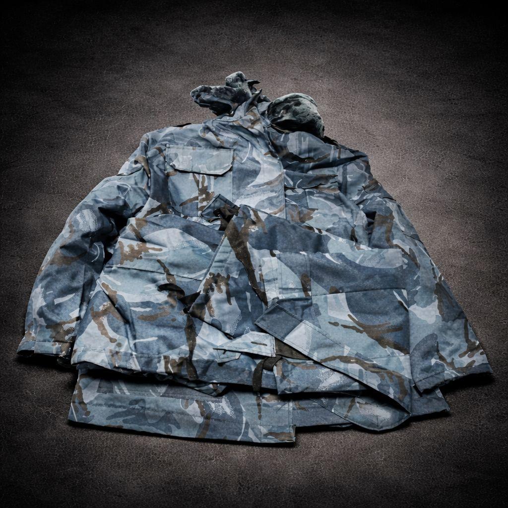ロシア実物 FSIN 防寒迷彩服 上下セット 46-3