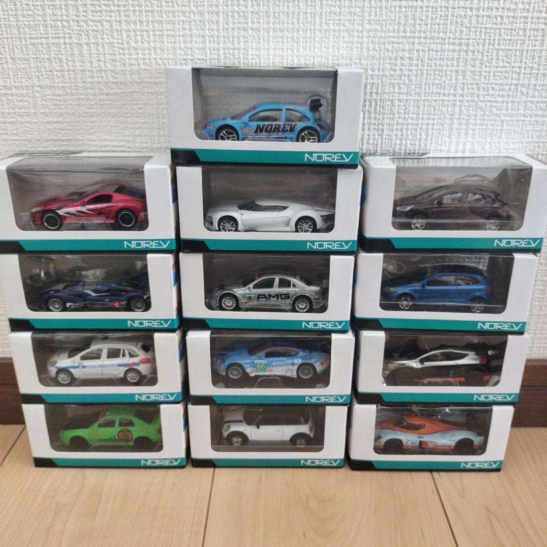 NOREVのミニカー13個セット