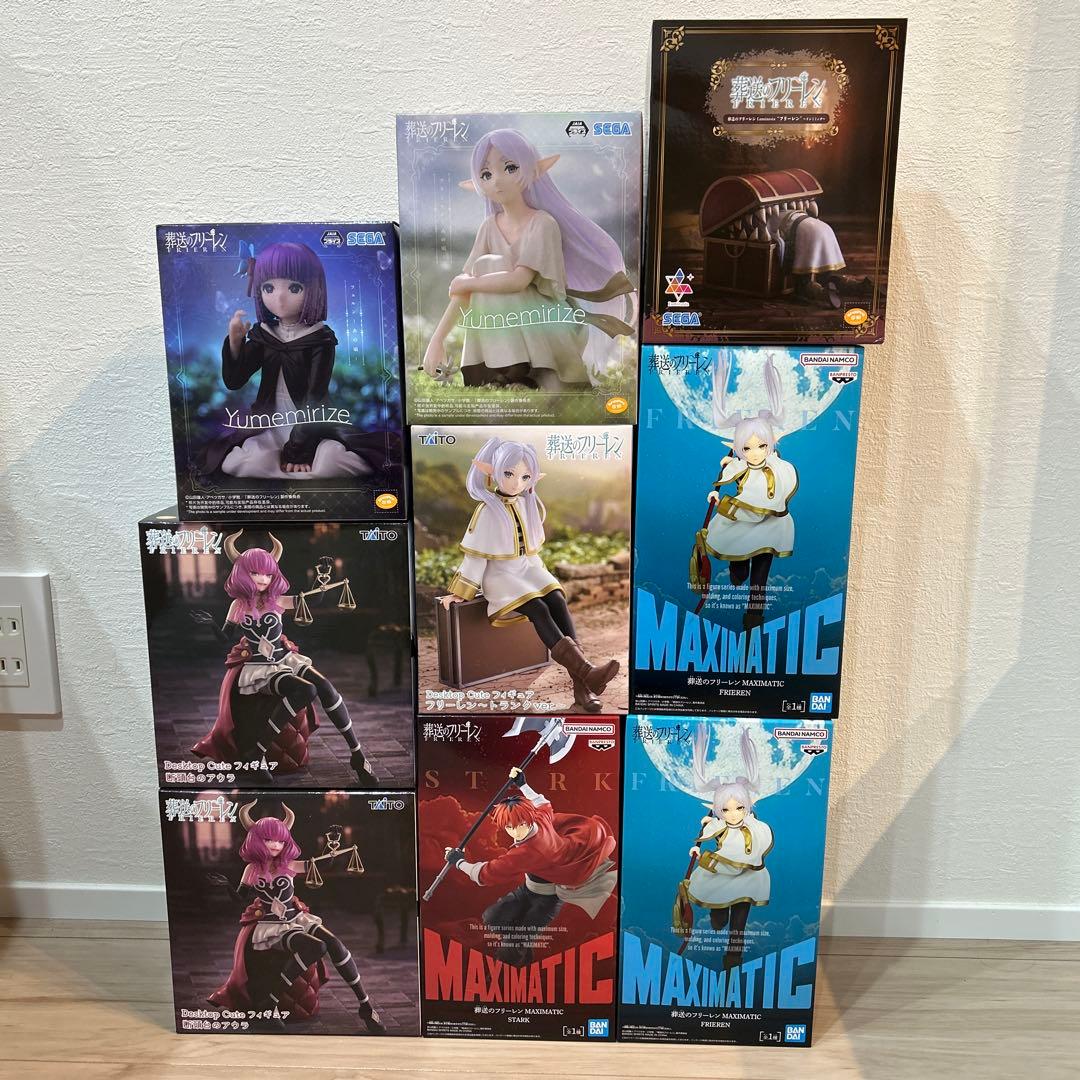 葬送のフリーレン　まとめ　トランク　インミミック　アウラ　MAXIMATIC Amazon.co.jp: フリーレン フィギュア 葬送の'フリーレン Luminasta