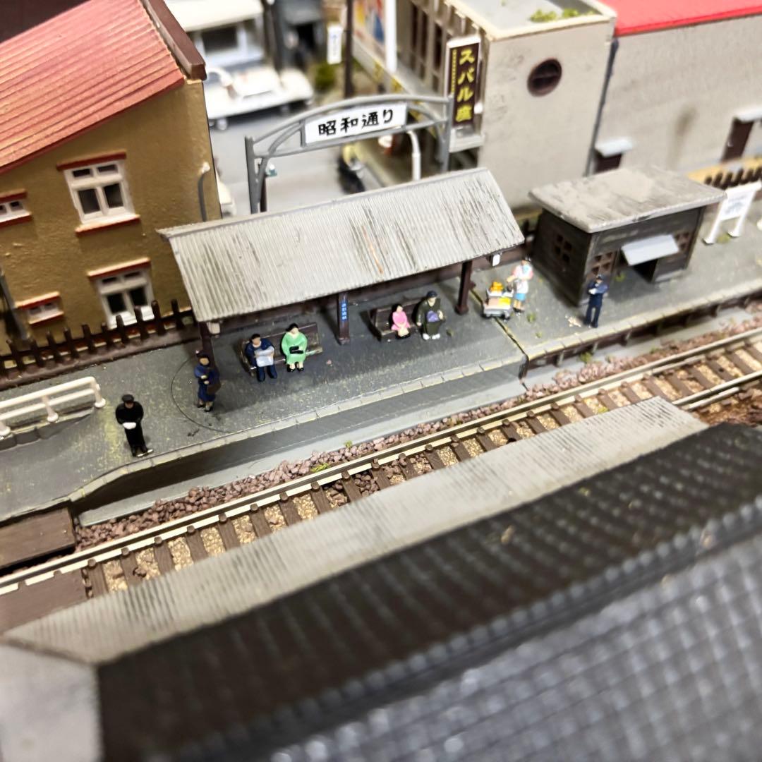 講談社 昭和の鉄道模型をつくる 完成品 ジオラマ ケース