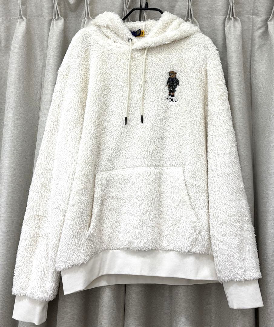POLO ラルフローレン ポロベアー もこもこ ボアパーカー Mサイズ