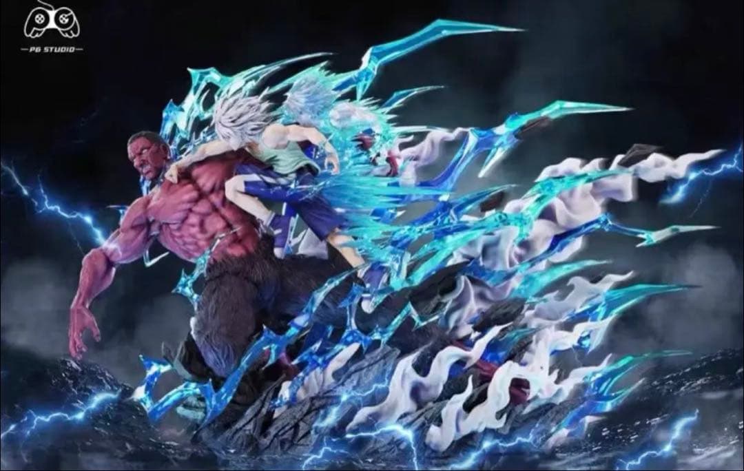 hunter×hunter キルア＝ゾルディック ガレージキット ガレキ ②⑤ Amazon.co.jp: キルア・ゾルディック フィギュア 1/7スケール 塗装済み