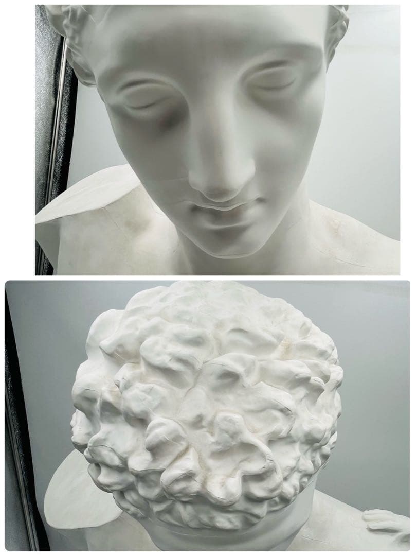 良品】 ヘルメス 石膏像 Yokohama Oka 製 高さ約80㎝ - メルカリ