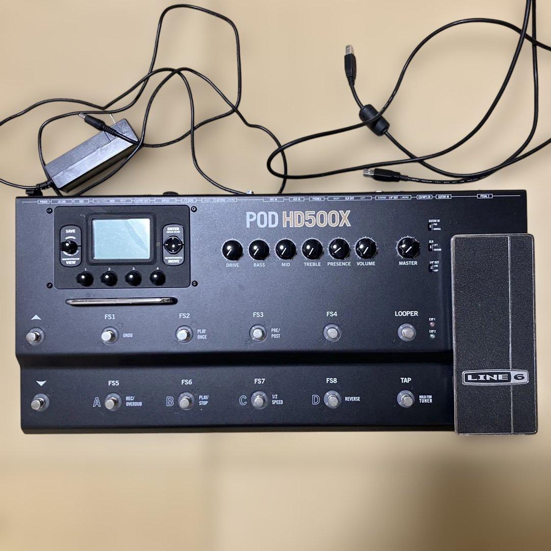 ギター LINE6 POD HD500X 仕様比較 - POD HD X Series - Line 6 Japan