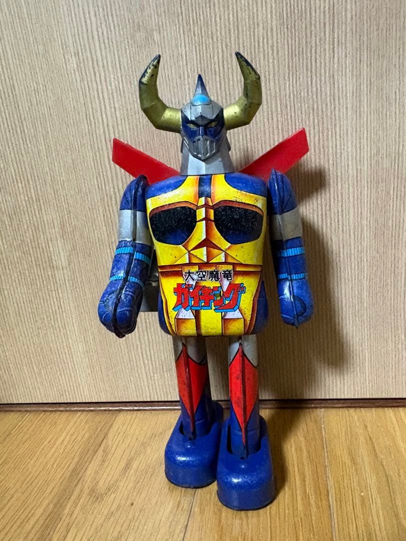 ポピー 大空魔竜 ガイキング　ブリキ ゼンマイ歩行 ロボットTIN TOY