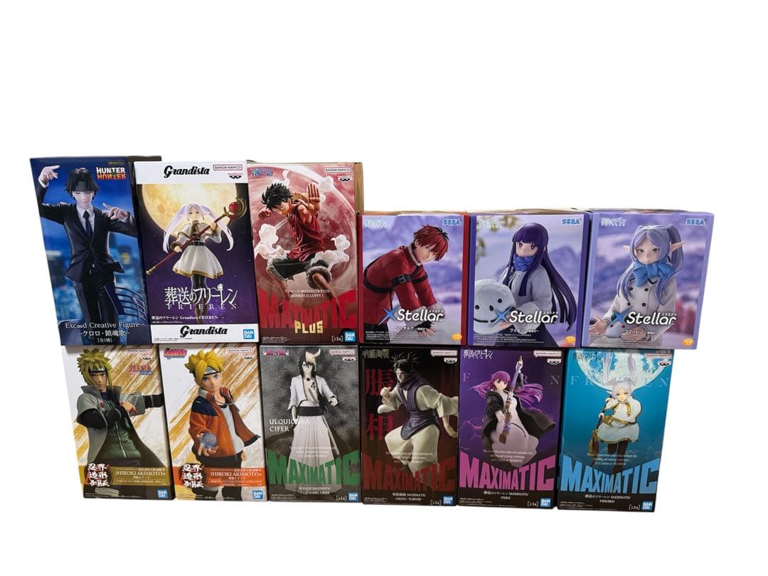 46.BLEACH 葬送のフリーレン　HUNTER×HUNTER フィギュア