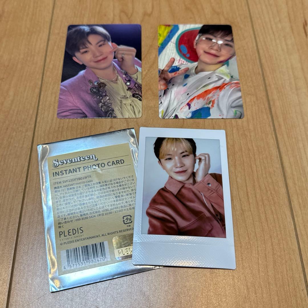 SEVENTEEN トレカ セット ウジ - メルカリ