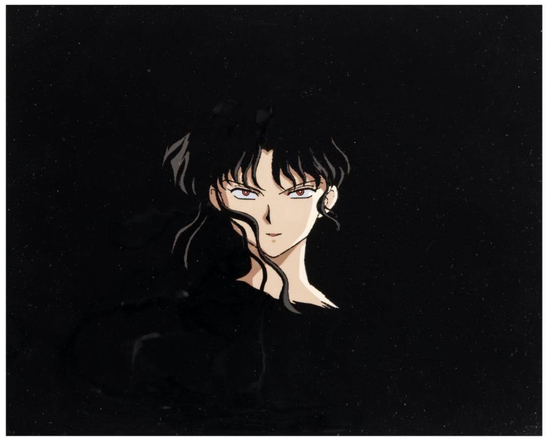 ☆美品 犬夜叉 奈落「現代と戦国のはざま」セル画・アニメーション原画