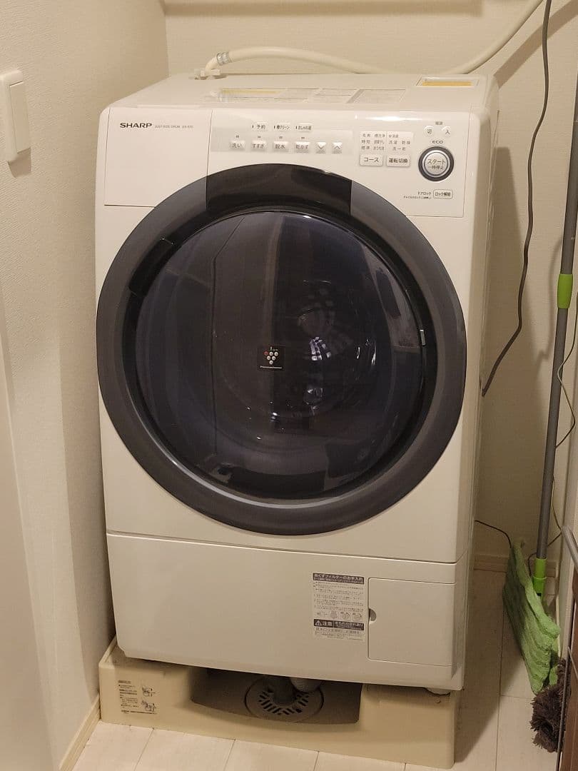 SHARP シャープ ドラム式洗濯乾燥機 7.0kg ES-S7C 2018年