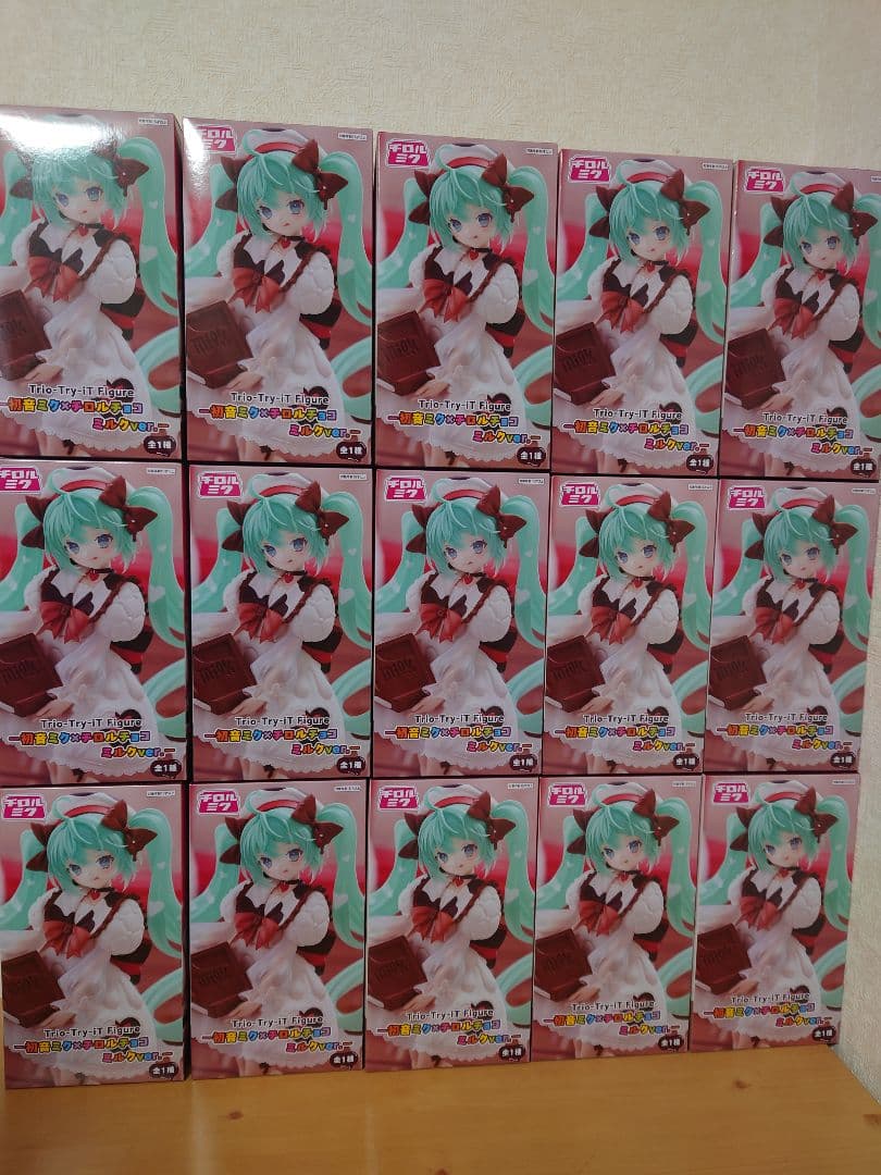 Trio-Try-iT Figure 初音ミク×チロルチョコ 15個