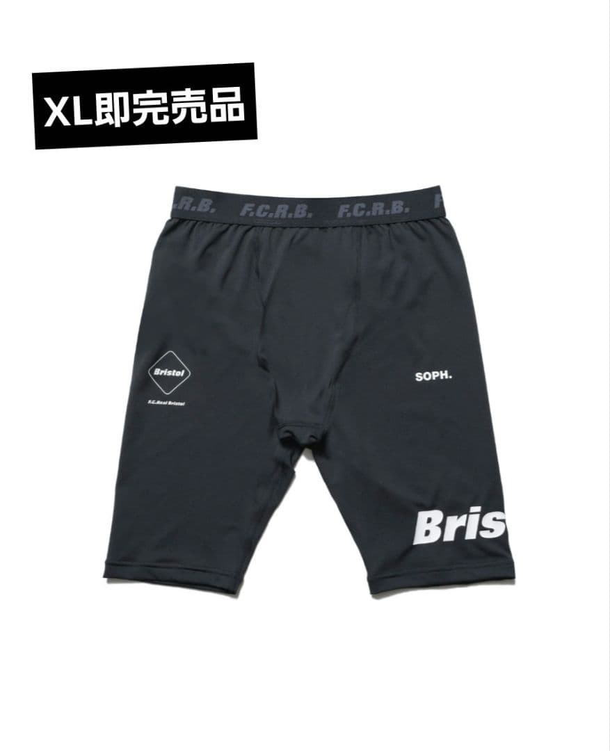 ウォーキング・ランニングウェア FCRB UNDERLAYER HALF TIGHTS XL