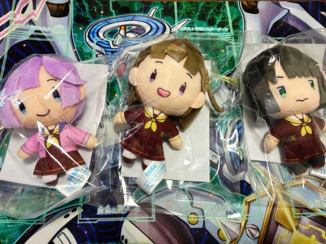 セガラッキーくじ　蓮ノ空　小三角3点セット　徒町小鈴　安養寺姫芽　百生吟子