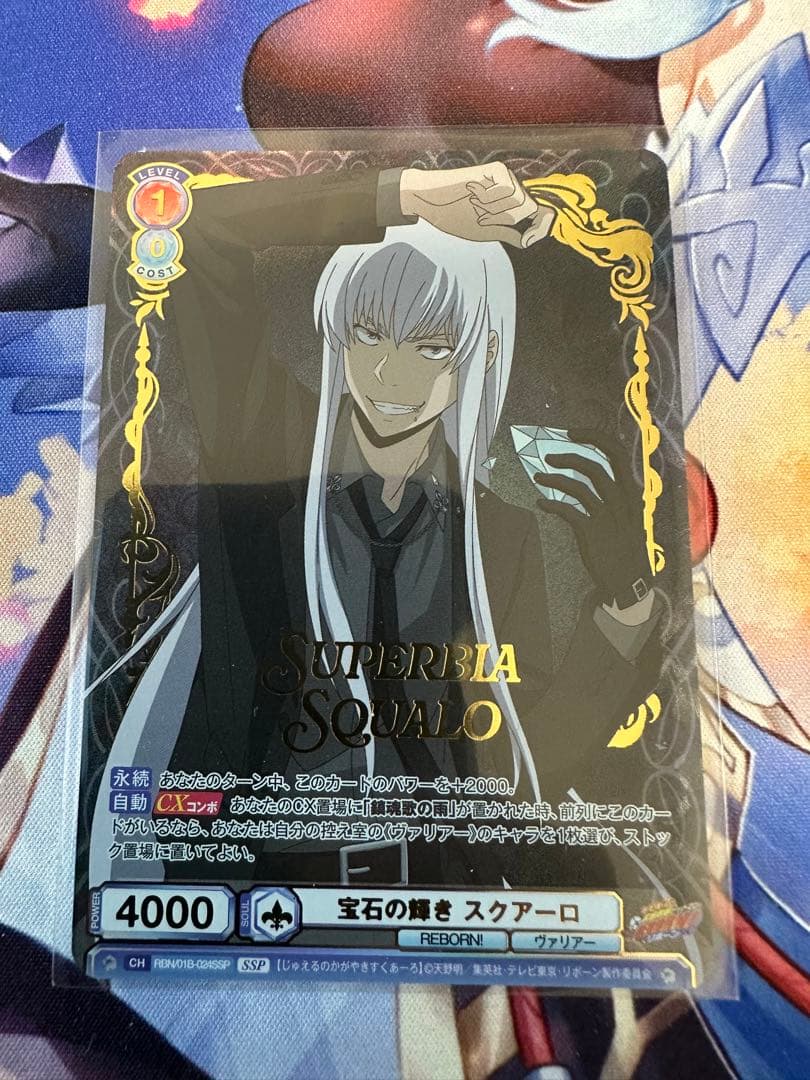 ヴァイスシュバルツブラウ　宝石の輝き スクアーロ　ssp リボーン