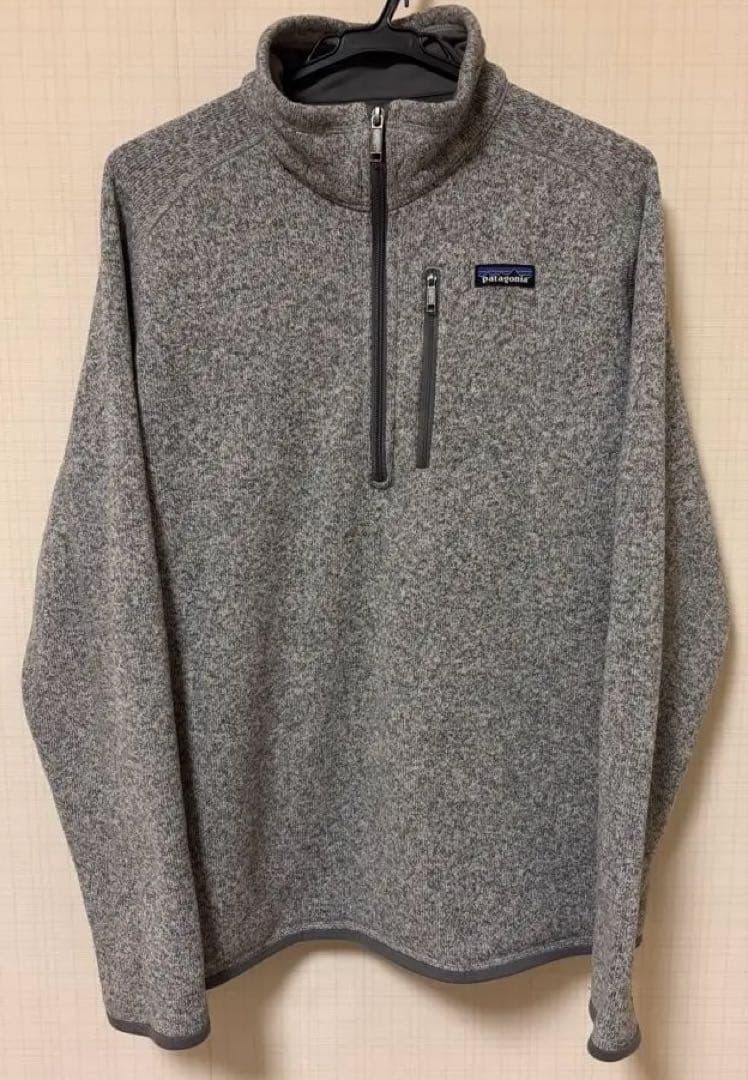 パタゴニア ベター セーター ハーフジップ L グレー