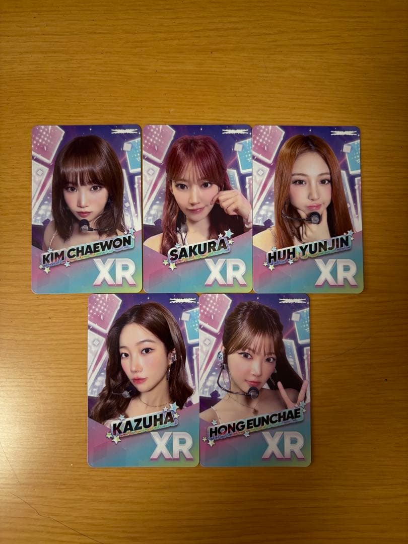 LE SSERAFIM XRカード 5枚セット