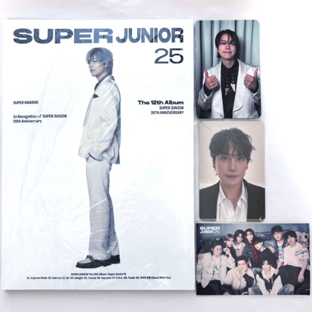 新品未使用】SUPER JUNIOR 25'購入特典付き キュヒョン セット③