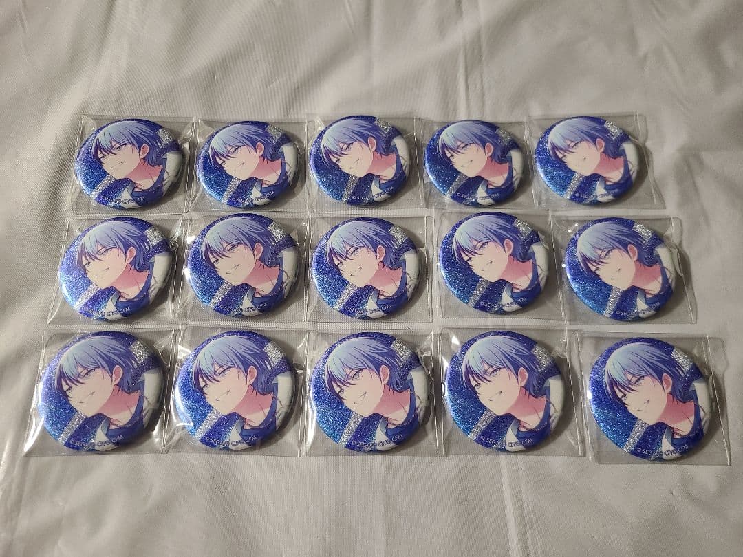 プロセカ グリッター缶バッジ Vol.16C 青柳冬弥