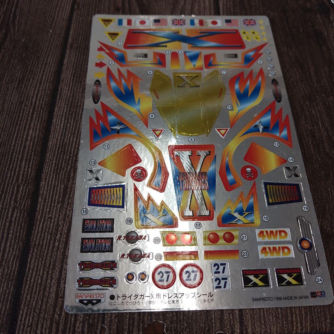 トライダガーx用 ドレスアップシール