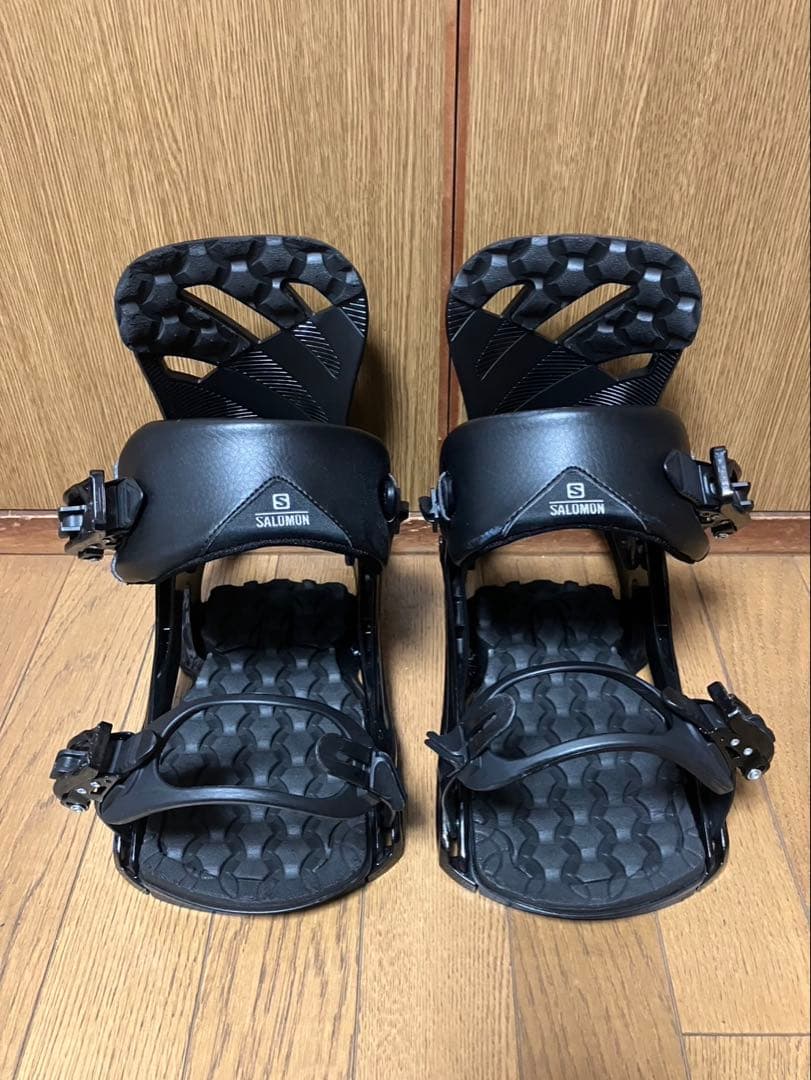 たーくー　Salomon スノーボードビンディング ブラックMサイズ