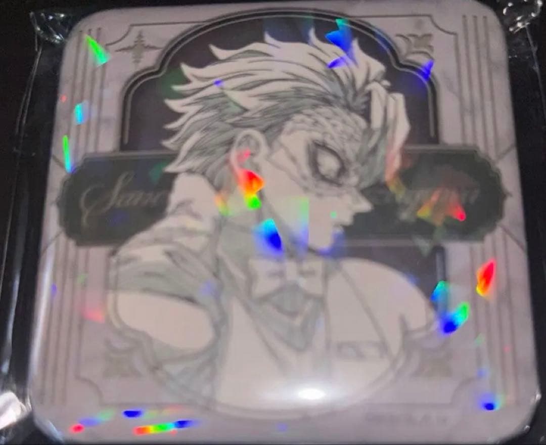 鬼滅の刃 グリッター缶バッジB モクテル コレクションロト 不死川実弥