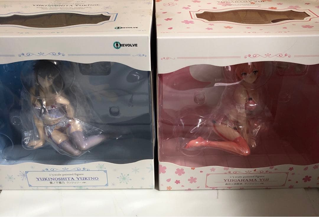 雪ノ下雪乃 ランジェリーver.　＆　由比ヶ浜結衣 ランジェリーver.