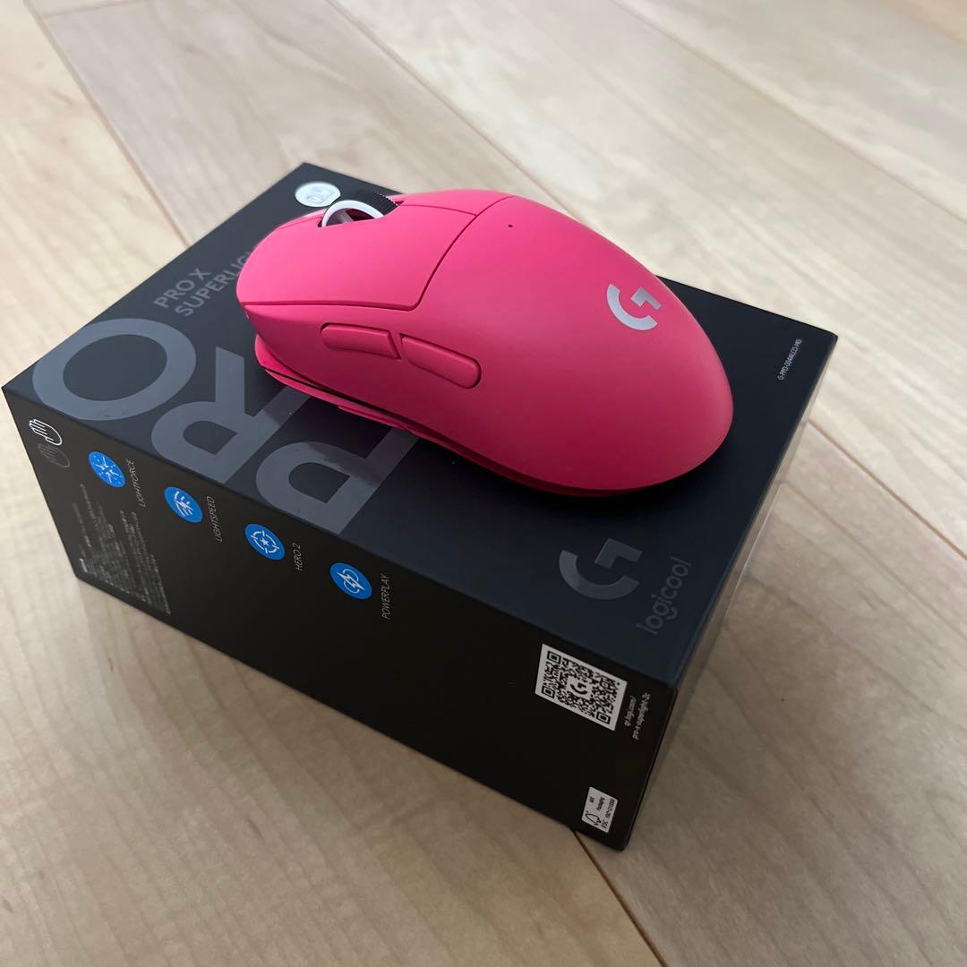 Logicool G PRO X SUPERLIGHT2c マゼンタ - メルカリ