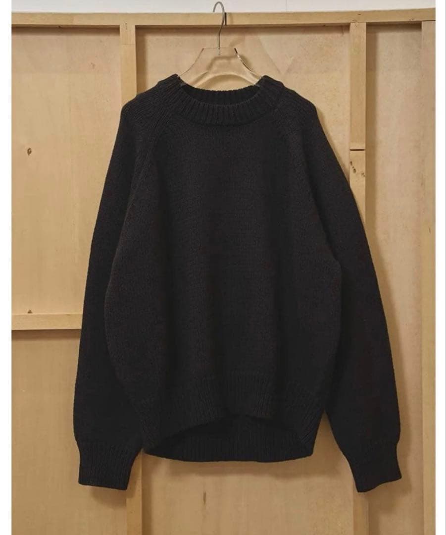 TODAYFUL Raglan Knit Pullover ブラック
