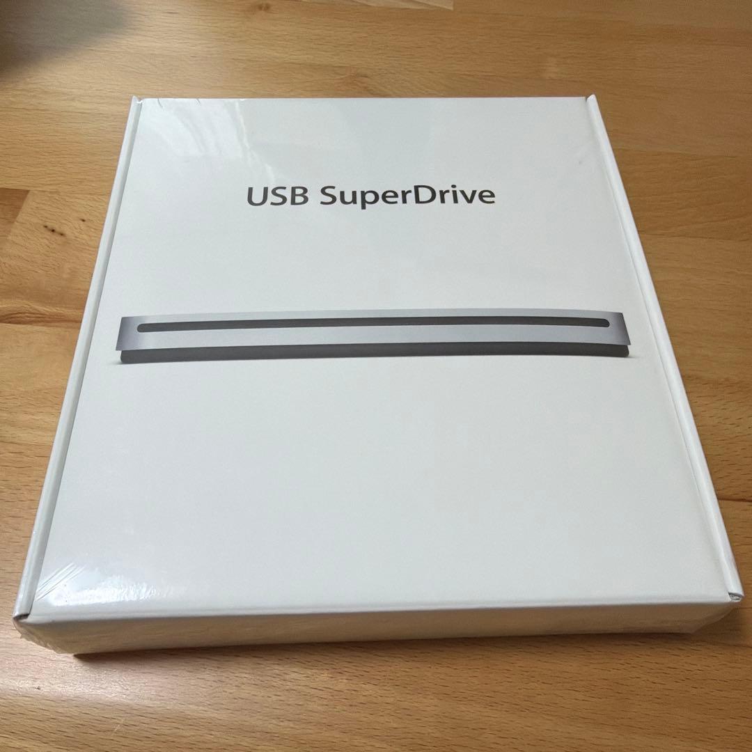 【新品未使用】Apple USB SuperDrive DVDドライブ