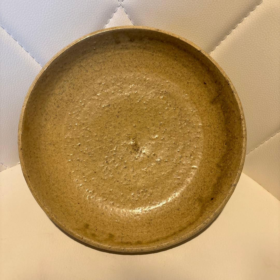 北大路魯山人】 黄瀬戸大皿 径約20cm 時代陶芸 古美術 - メルカリ