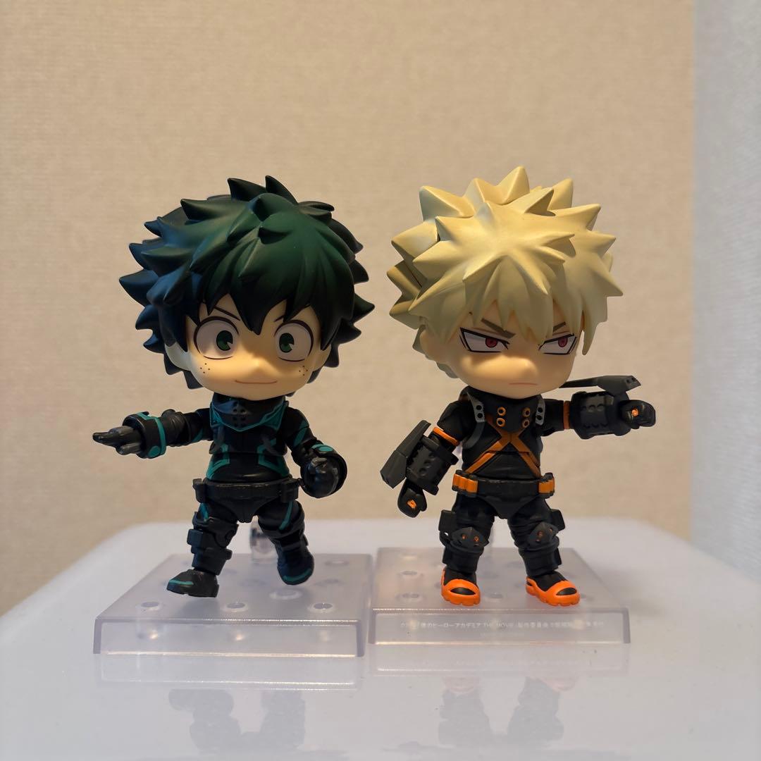 緑谷出久　爆豪勝己　ねんどろいど　ステルススーツ