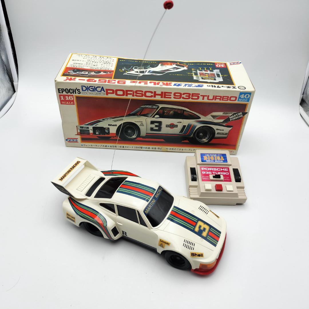 エポック社 】ラジコン ポルシェ 935ターボ 1/16 当時物 ジャンク品