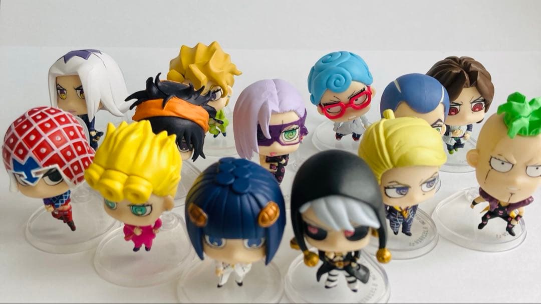 ジョジョの奇妙な冒険　ジョジョコレ　5部 護衛チーム暗殺セット