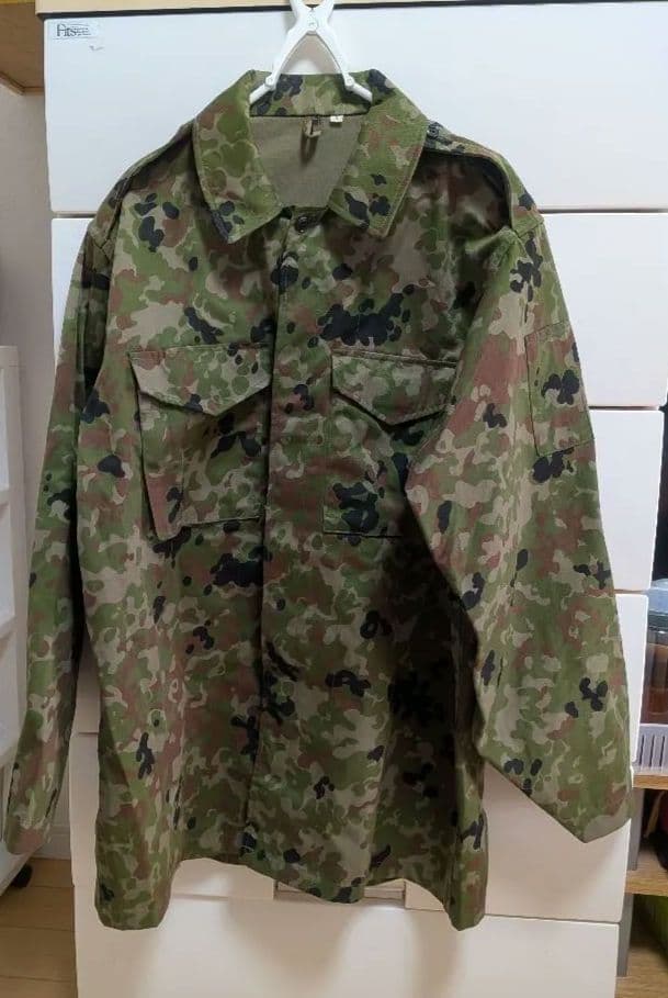 迷彩戦闘服 サイズ1 ポケット2つ