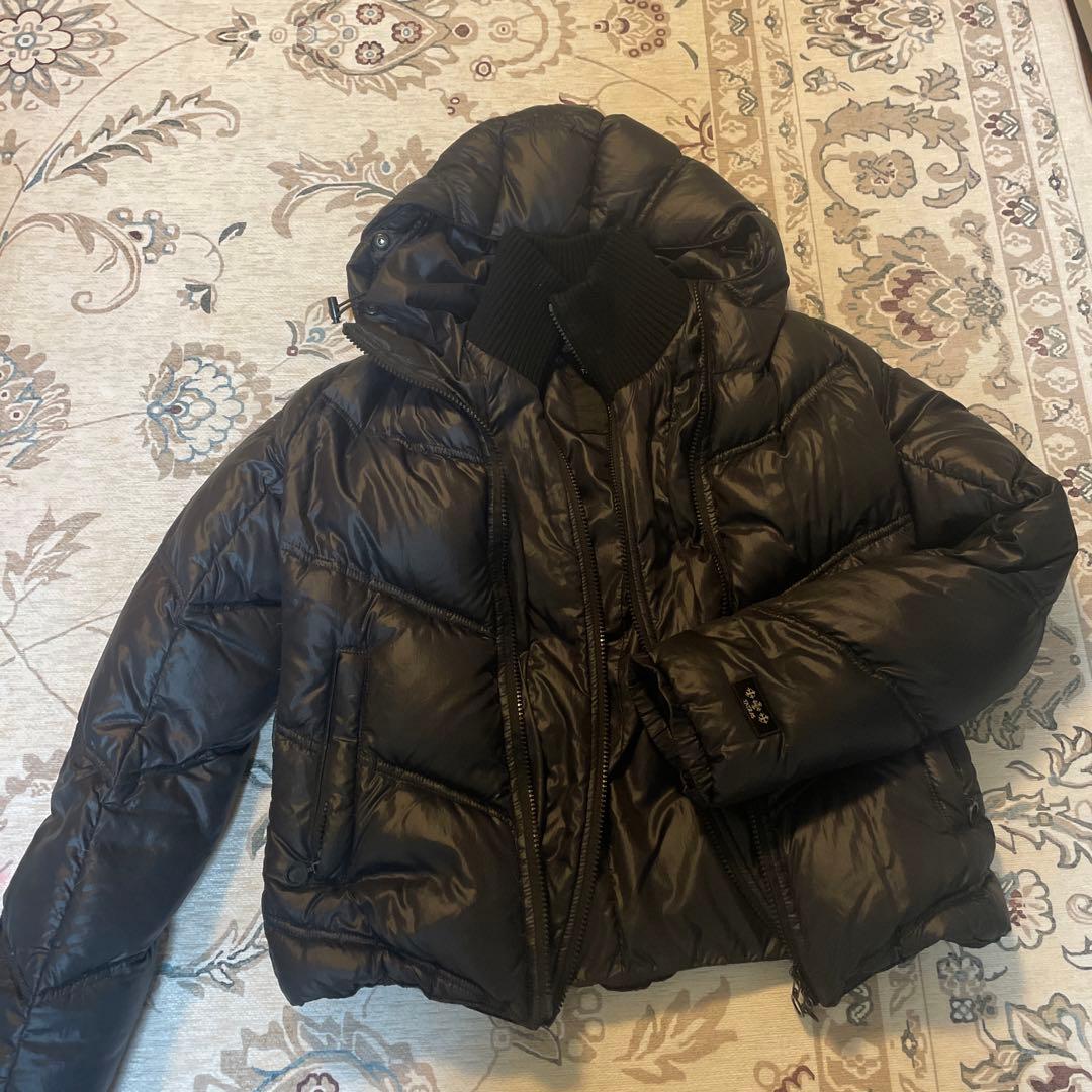 TATRAS タトラス　ショート丈　ダウンパーカー　ダブルジップ