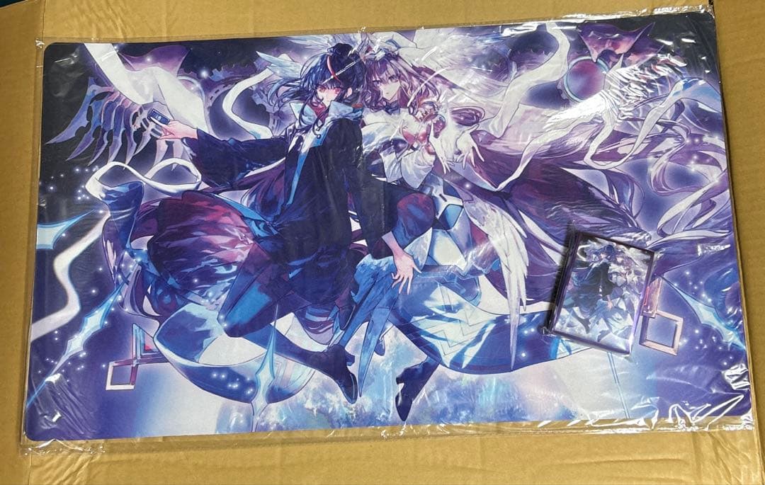 明導ヒカリ&時の運命者 リィエル=アモルタ スリーブ＆プレイマットセット