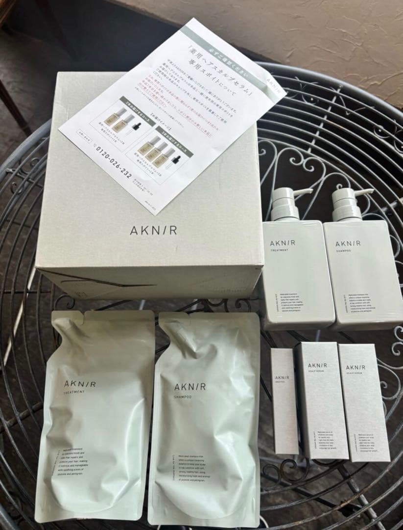 梨花プロデュース AKNIR シャンプーセット