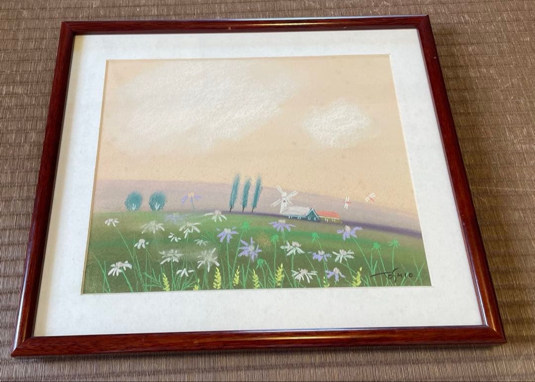 今成敏夫 パステル画