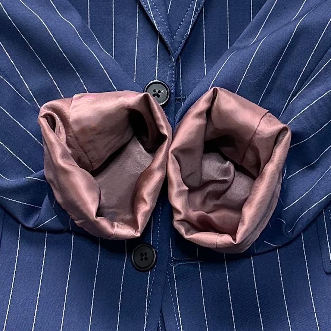 専用 現行 未使用級 ポールスミス ドット青ステッチ セットアップ