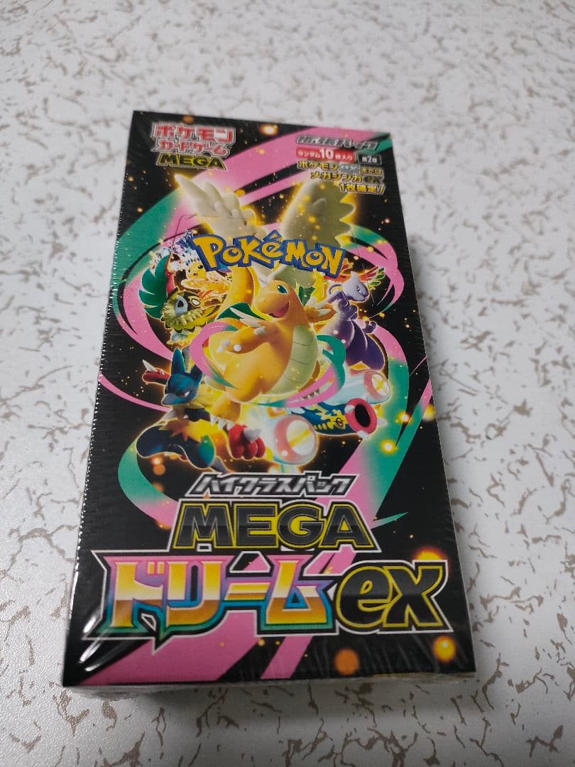 ポケモン MEGAドリームex 　1ボックス　シュリンク付き