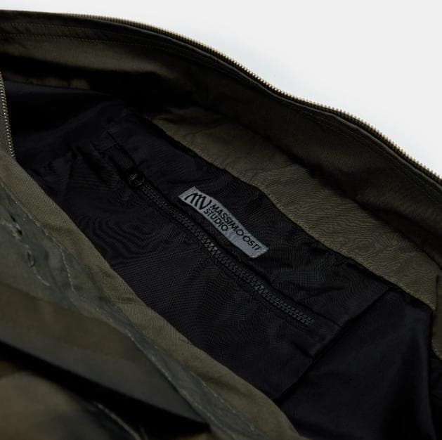 なかむ着用】Massimo Osti Studio トートバッグ オリーブ - メルカリ